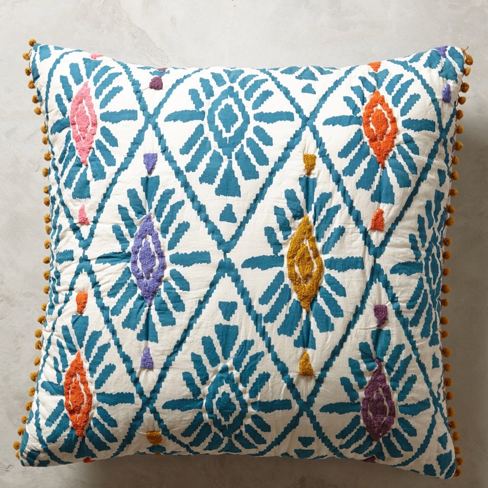 ANTHROPOLOGIE Euro Pillow Sham